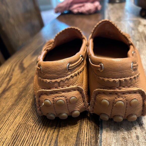 COACH Nadia Moccasin British Tan sz 6 - Picture 3 of 5